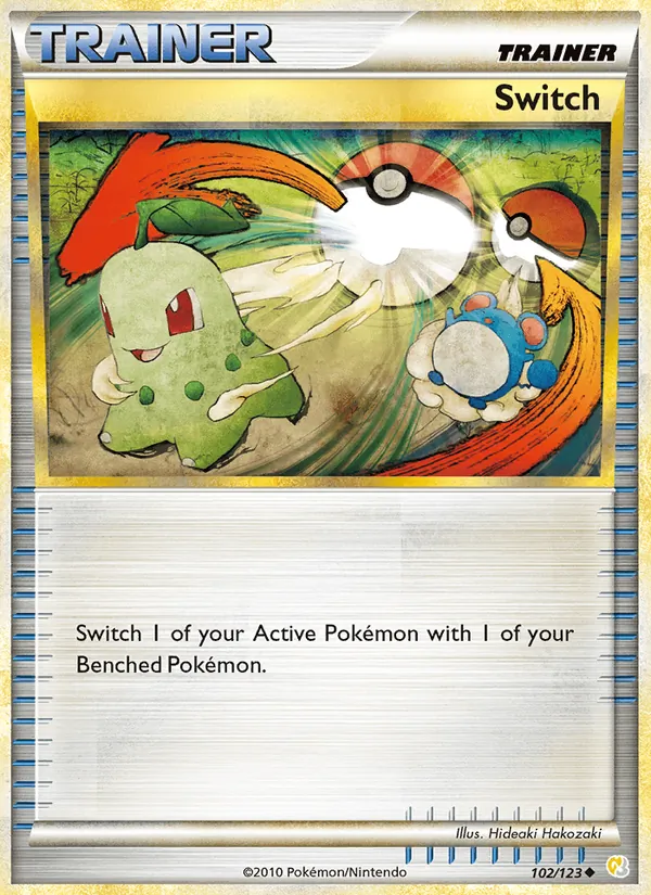 Switch #102 – HeartGold SoulSilver card