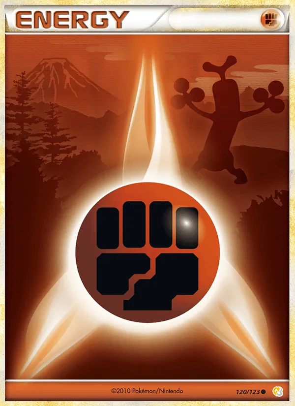 Fighting Energy #120 – HeartGold SoulSilver card