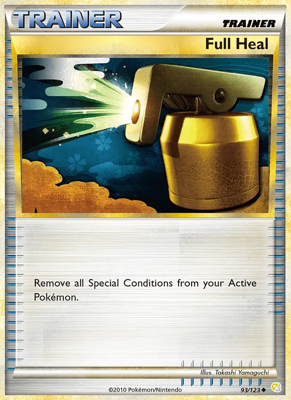 Full Heal #93 – HeartGold SoulSilver card