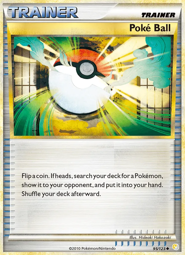 Poké Ball #95 – HeartGold SoulSilver card