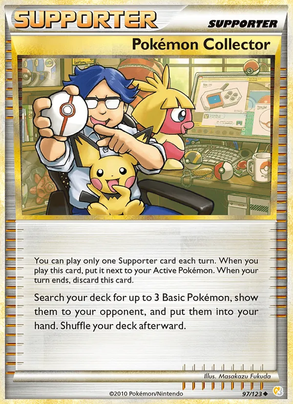 Pokémon Collector #97 – HeartGold SoulSilver card
