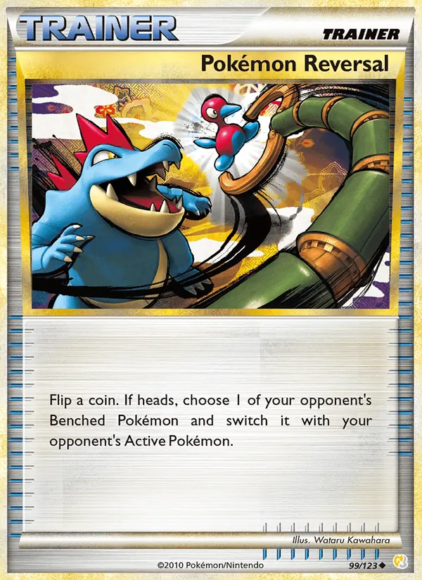 Pokémon Reversal #99 – HeartGold SoulSilver card