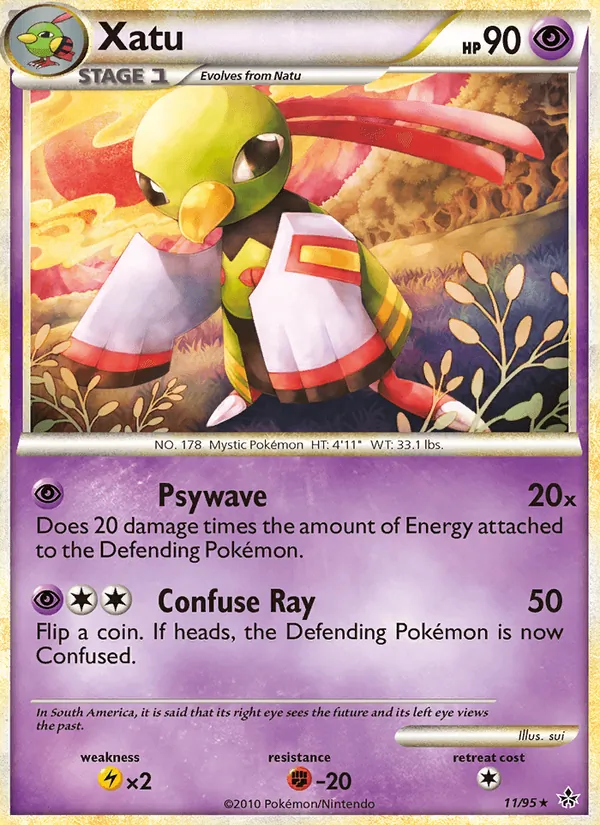 Xatu #11 – Unleashed card