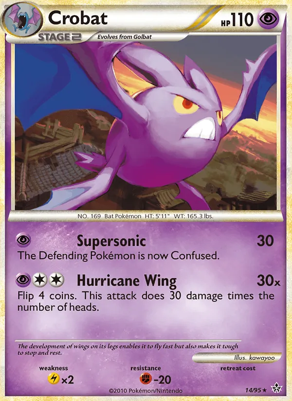 Crobat #14 – Unleashed card