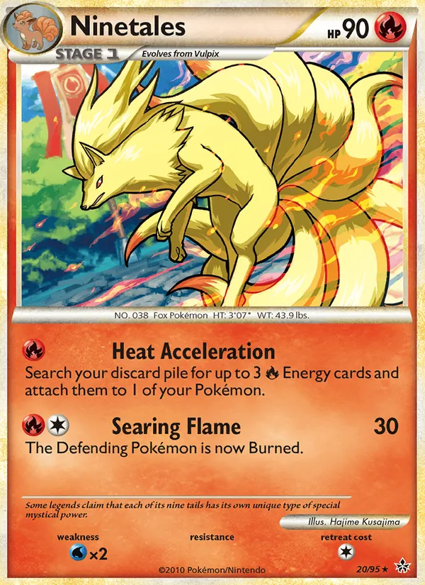 Ninetales #20 – Unleashed card