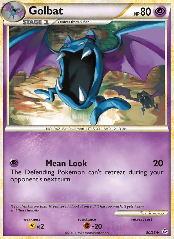 Golbat #30 – Unleashed card
