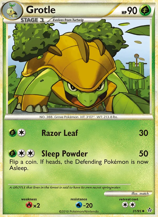 Grotle #31 – Unleashed card