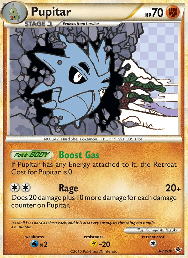 Pupitar #38 – Unleashed card