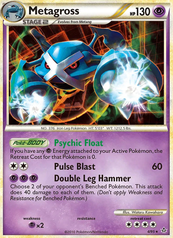 Metagross #4 – Unleashed card