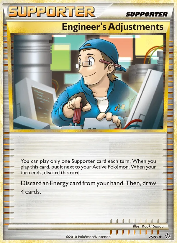 Engineer's Adjustments #75 – Unleashed card