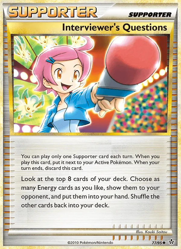 Interviewer's Questions #77 – Unleashed card