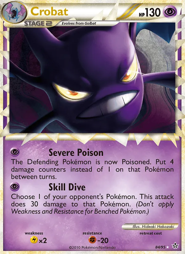 Crobat #84 – Unleashed card