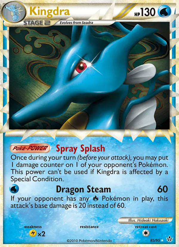 Kingdra #85 – Unleashed card