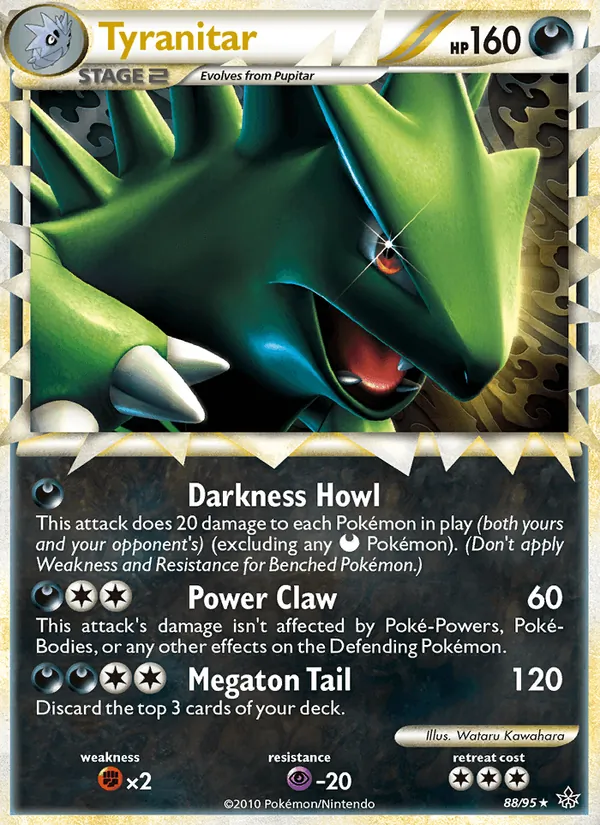 Tyranitar #88 – Unleashed card