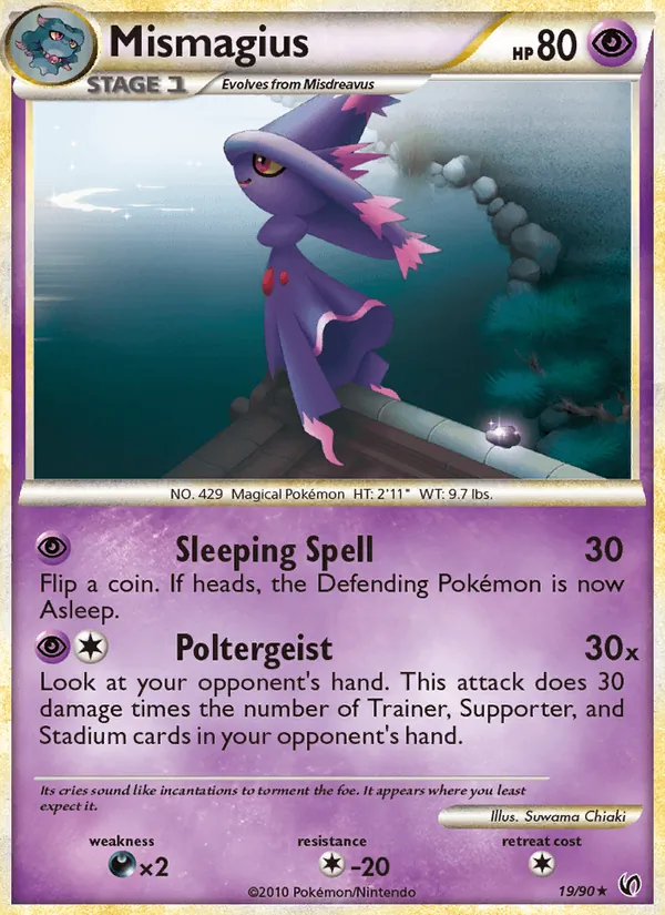 Mismagius #19 – Undaunted card