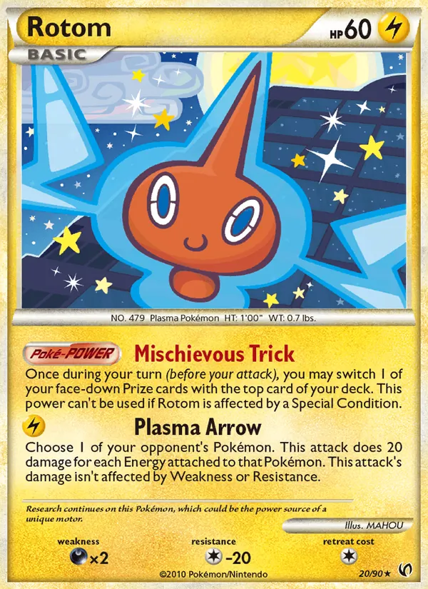 Rotom #20 – Undaunted card