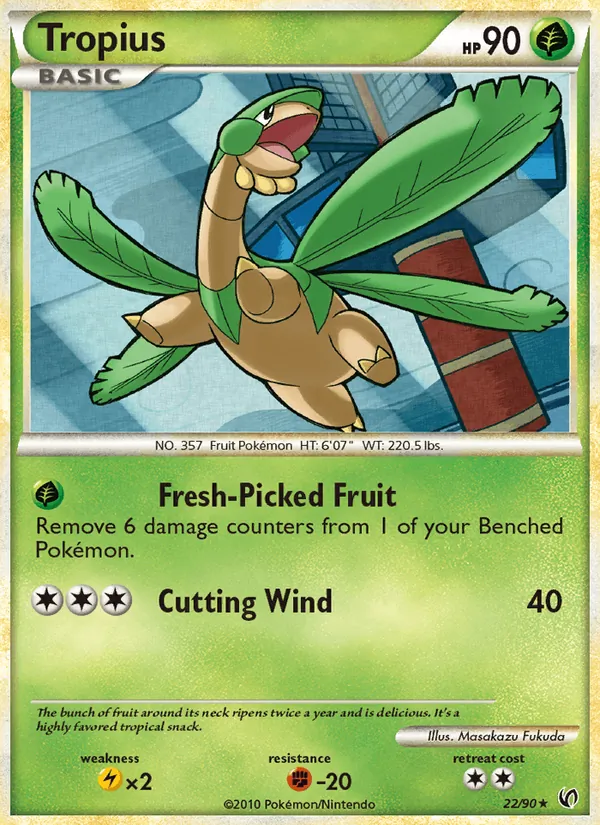 Tropius #22 – Undaunted card