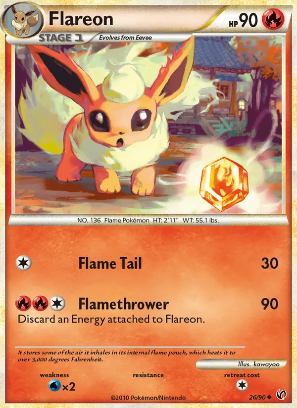 Flareon #26 – Undaunted card