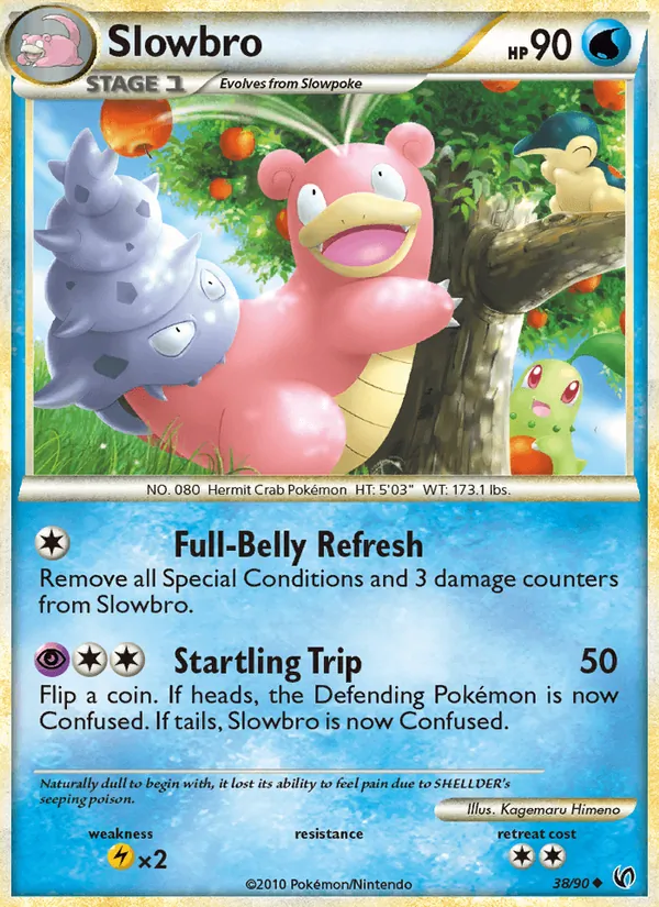 Slowbro #38 – Undaunted card