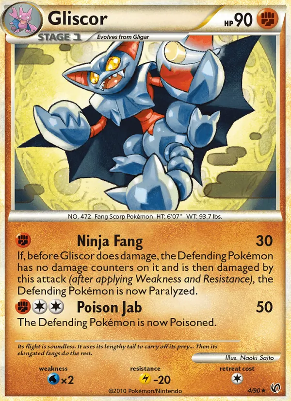 Gliscor #4 – Undaunted card