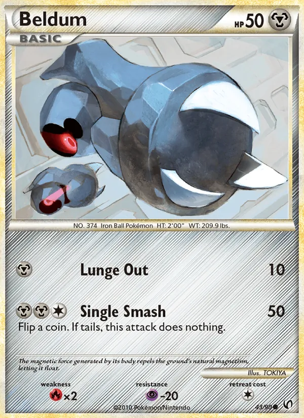Beldum #43 – Undaunted card