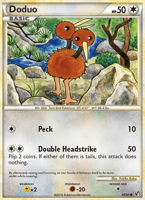 Doduo #45 – Undaunted card