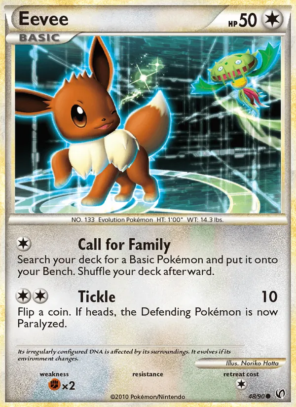 Eevee #48 – Undaunted card