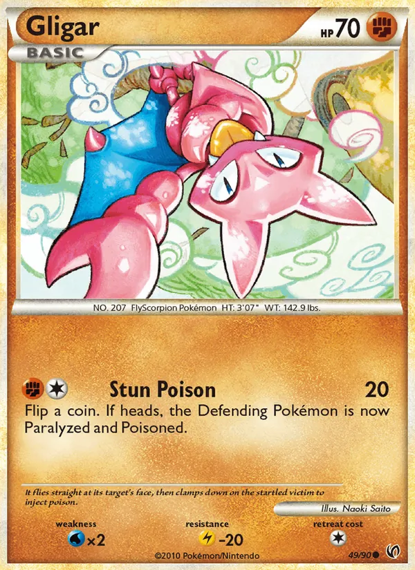 Gligar #49 – Undaunted card