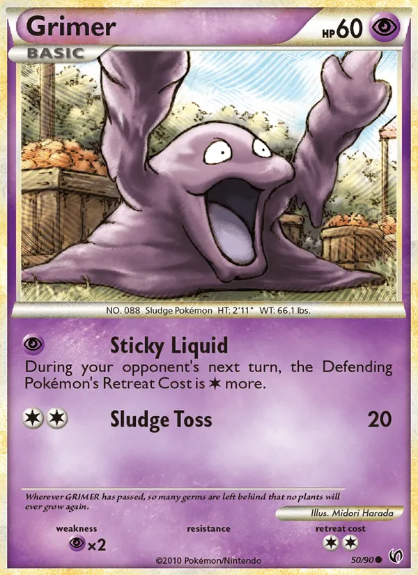 Grimer #50 – Undaunted card