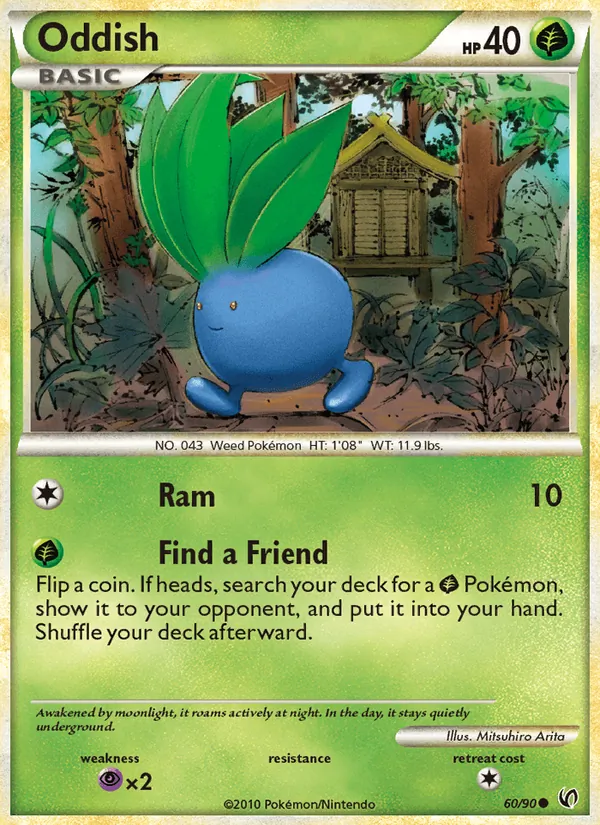 Oddish #60 – Undaunted card