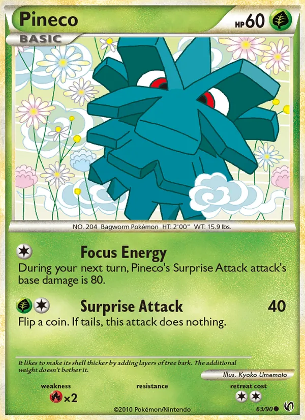Pineco #63 – Undaunted card