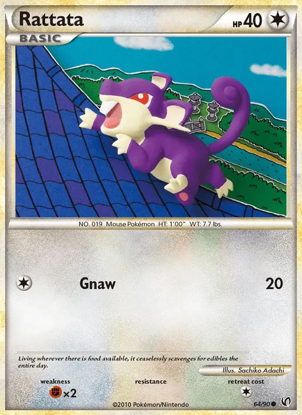Rattata #64 – Undaunted card