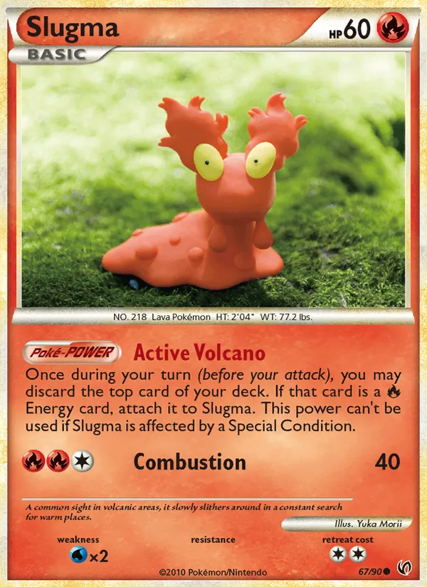 Slugma #67 – Undaunted card