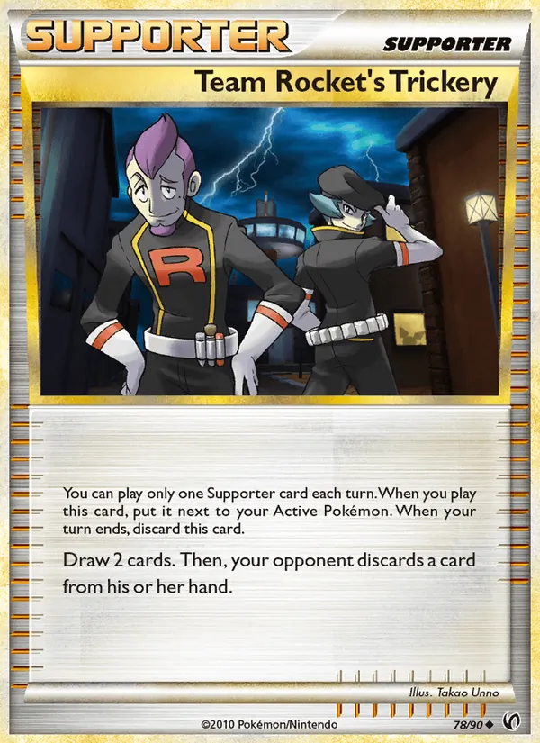 Team Rocket's Trickery #78 – Undaunted card