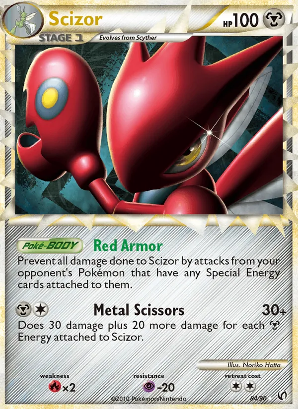 Scizor #84 – Undaunted card
