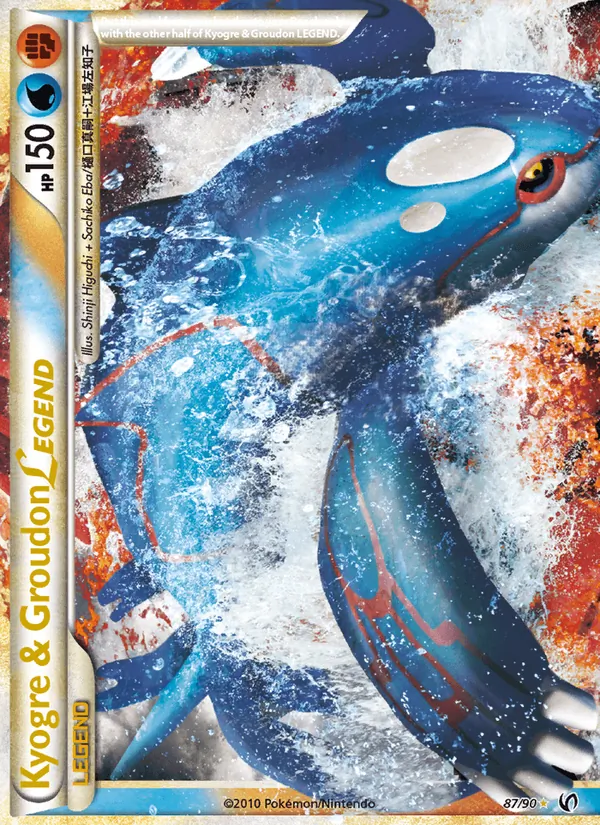 Kyogre & Groudon LEGEND #87 – Undaunted card