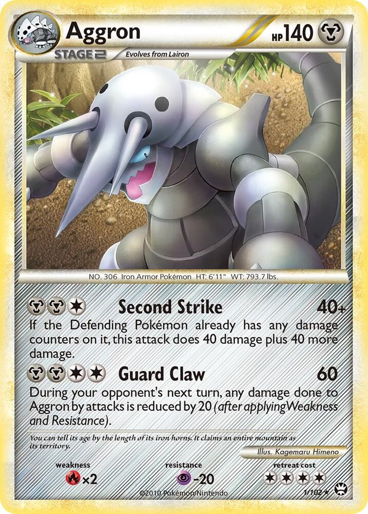 Aggron #1 – Triumphant card