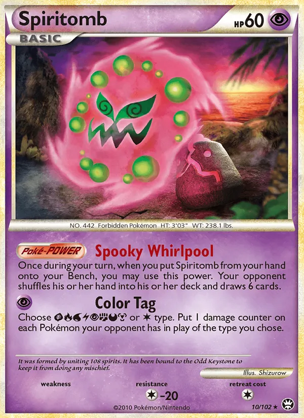 Spiritomb #10 – Triumphant card