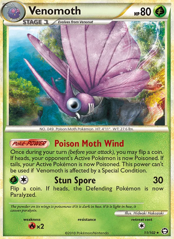 Venomoth #11 – Triumphant card