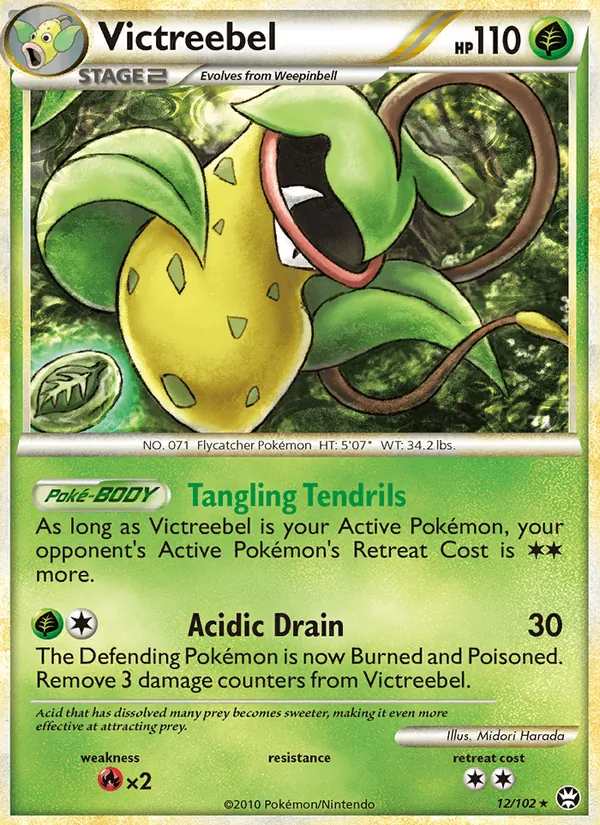 Victreebel #12 – Triumphant card