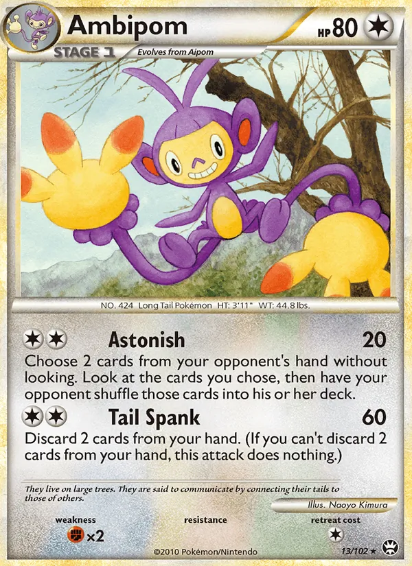 Ambipom #13 – Triumphant card