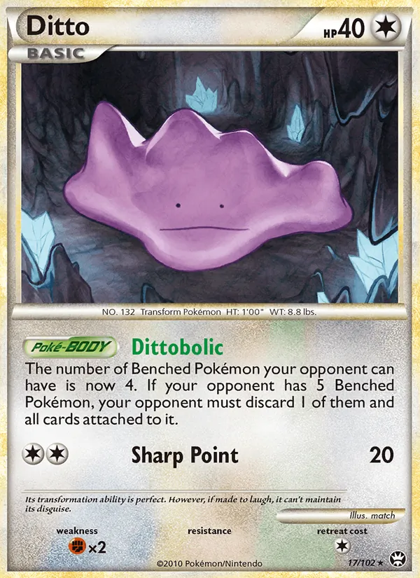 Ditto #17 – Triumphant card