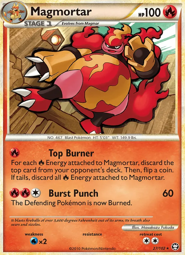 Magmortar #27 – Triumphant card