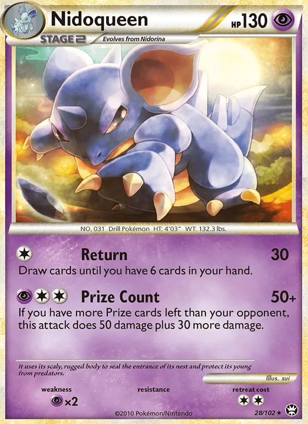 Nidoqueen #28 – Triumphant card