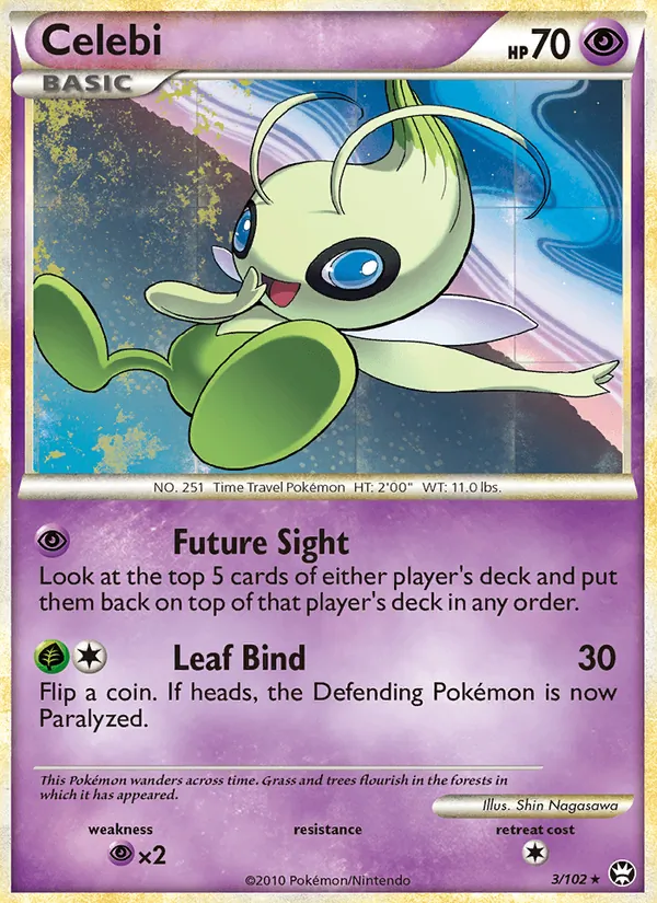 Celebi #3 – Triumphant card