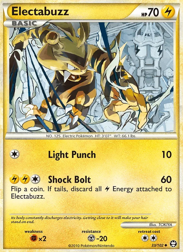 Electabuzz #33 – Triumphant card