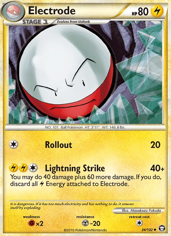 Electrode #34 – Triumphant card