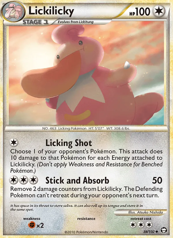 Lickilicky #38 – Triumphant card