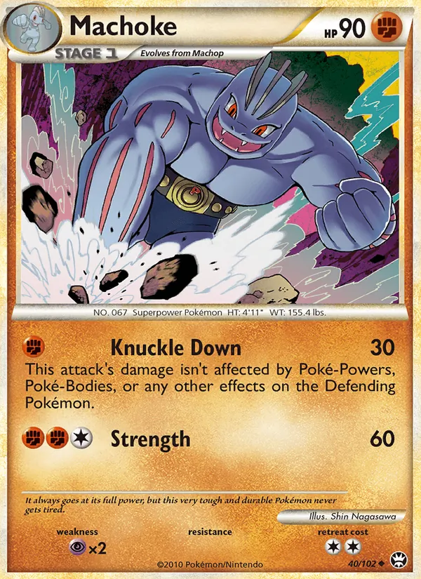 Machoke #40 – Triumphant card