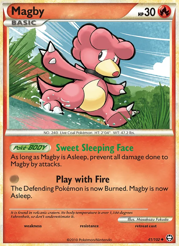 Magby #41 – Triumphant card